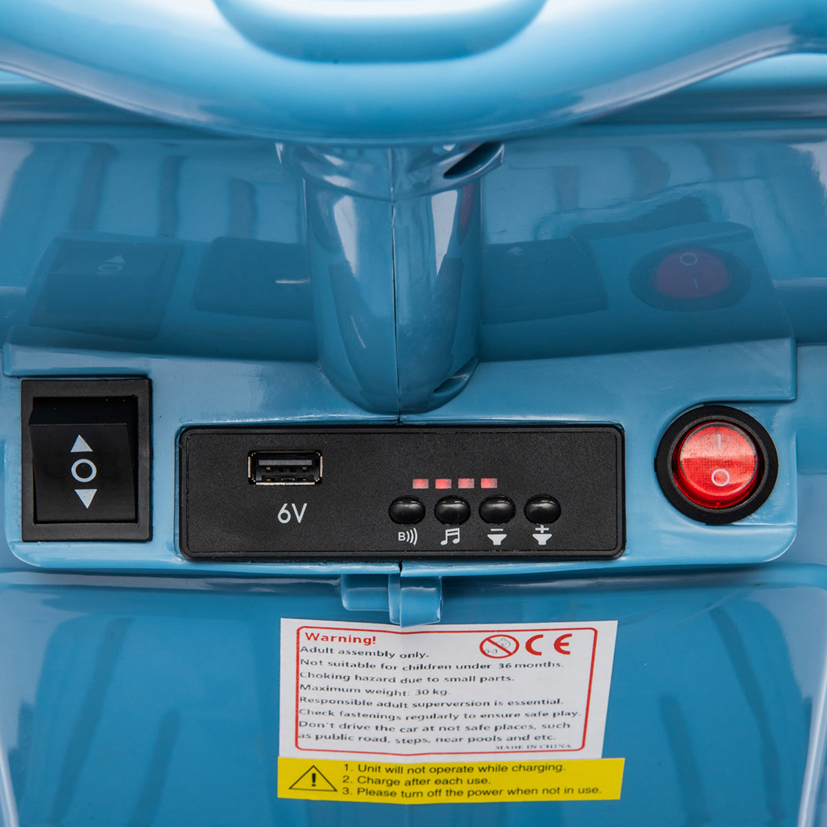 12V E-Vespa Ride-On Scooter