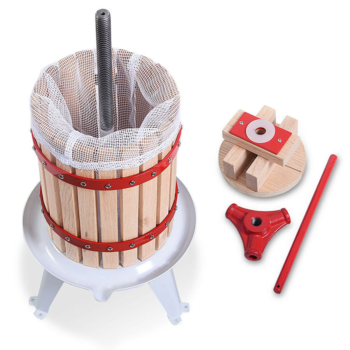 1.6 Gallon Fruit, Cider and Wine Press