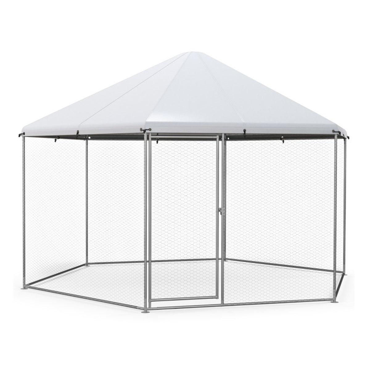 13' Wire Mesh Hexagonal Chicken Coop