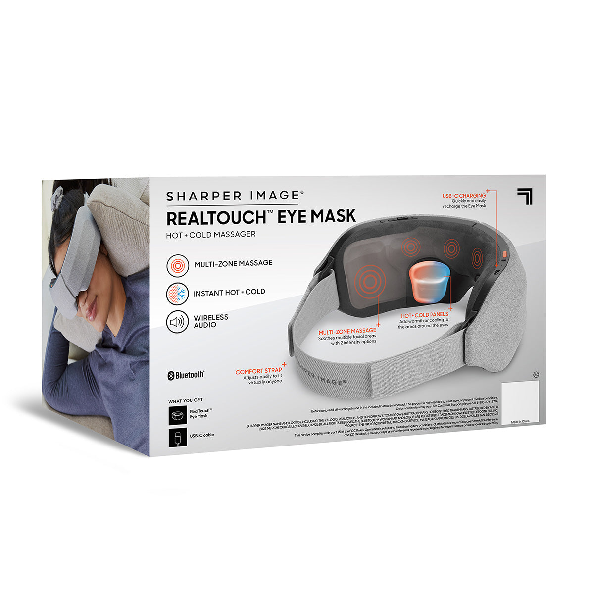 Realtouch Eye Mask Hot and Cold Massager