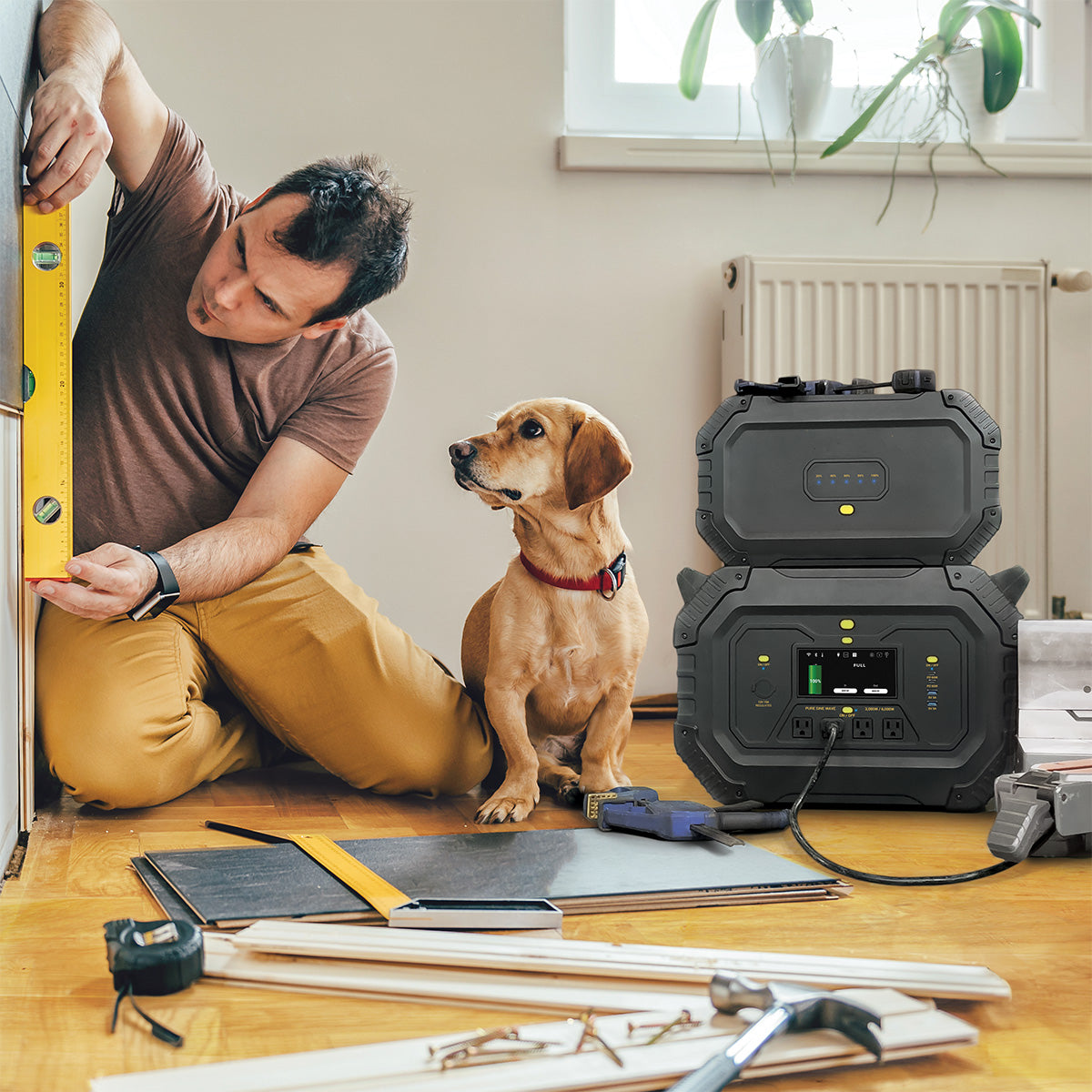 2688Wh Expansion for 3000W Portable Electric Generator