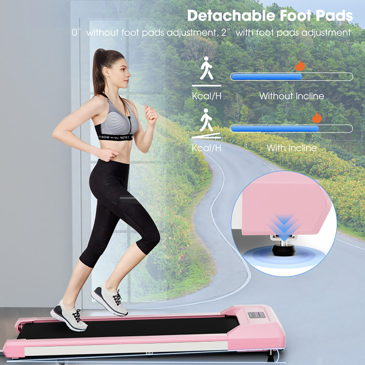Walking Pad Under Desk Treadmill