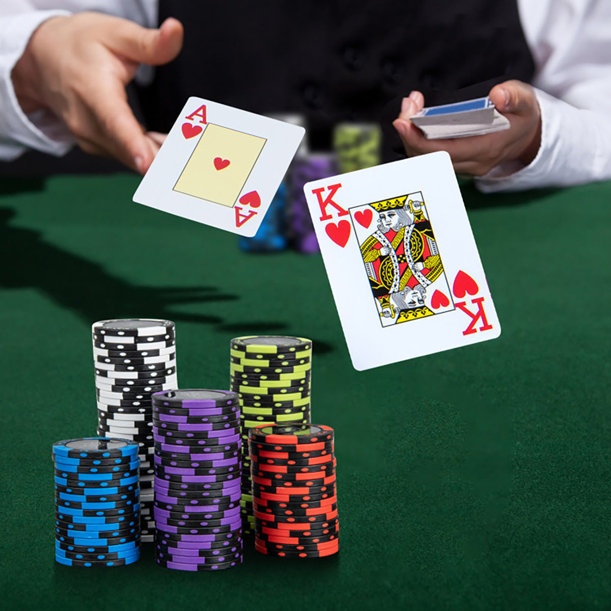 Texas Hold'em Poker Chip Set
