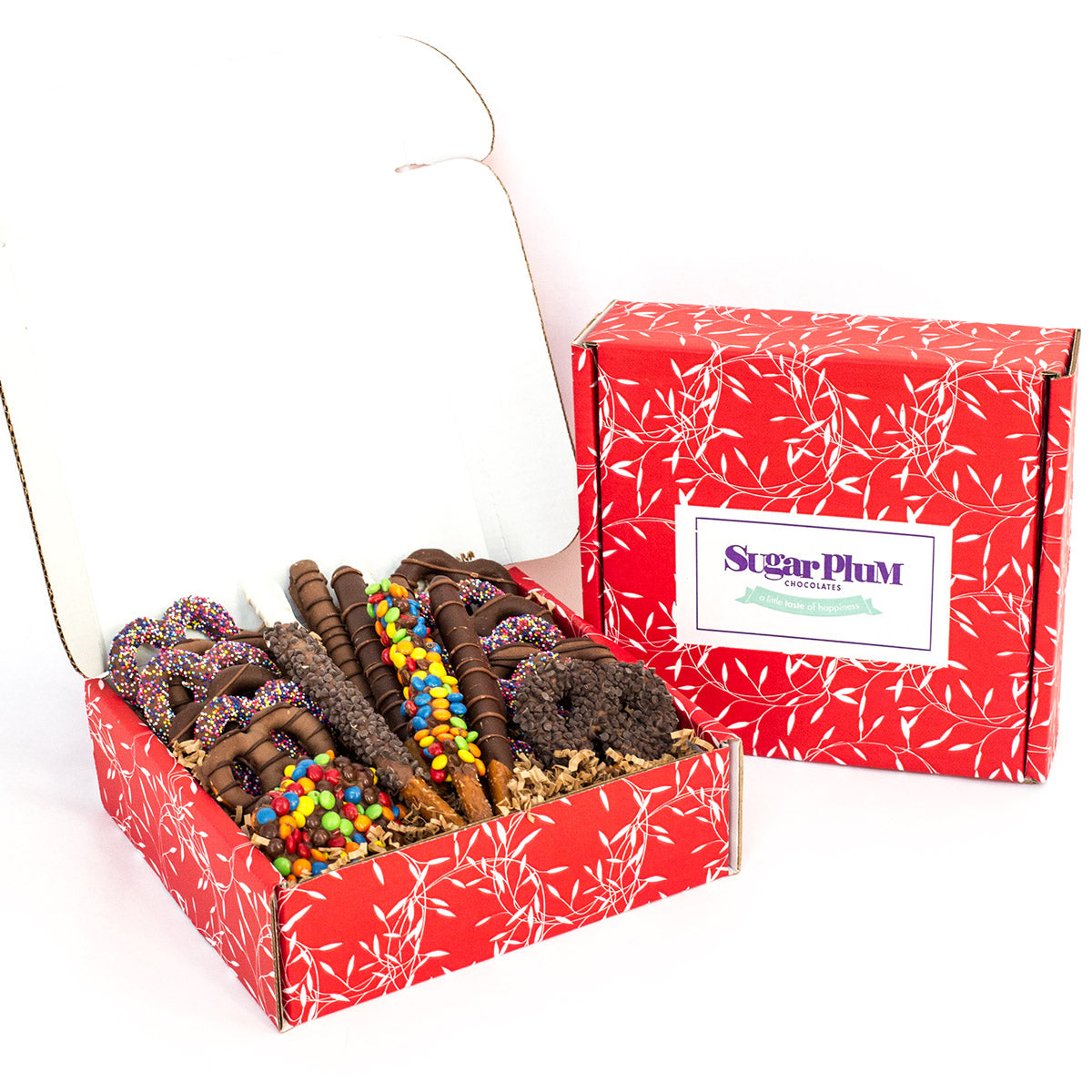 Sugar Plum Chocolate Pretzel Passion Gift Box