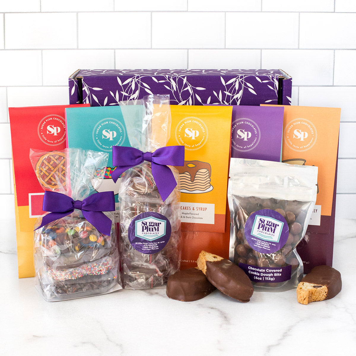 Sugar Plum Nostalgic Chocolate Bar Gift Box