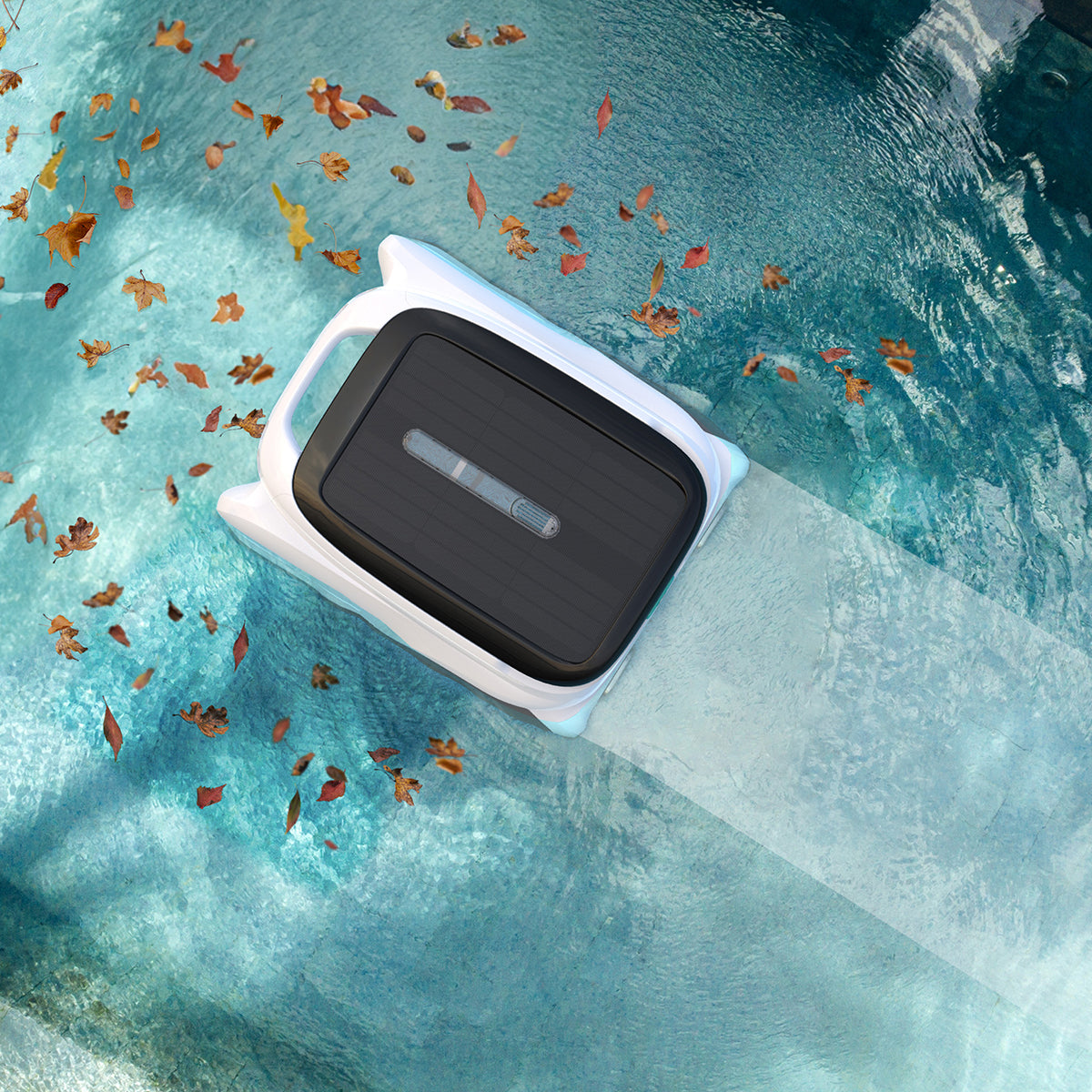 Solar Powered Robotic Pool Skimmer