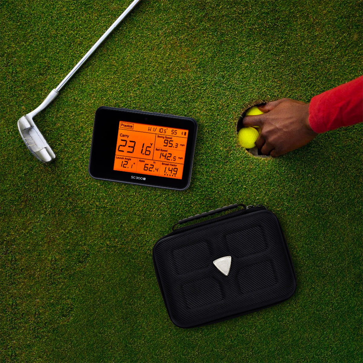 Protective Case for Portable Golf Launch Monitor PRO