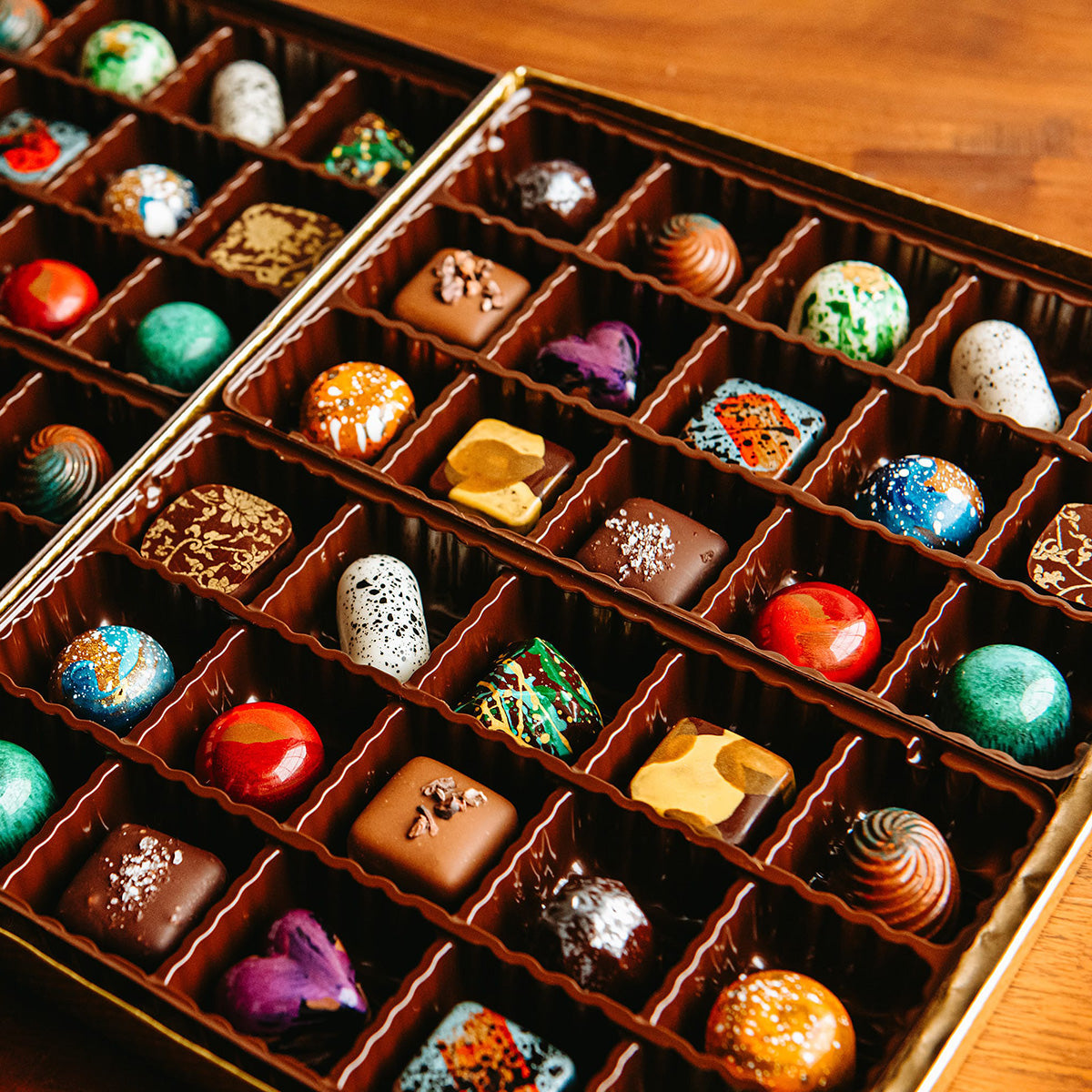 The Chocolate Season 60-Piece Artisan Chocolates