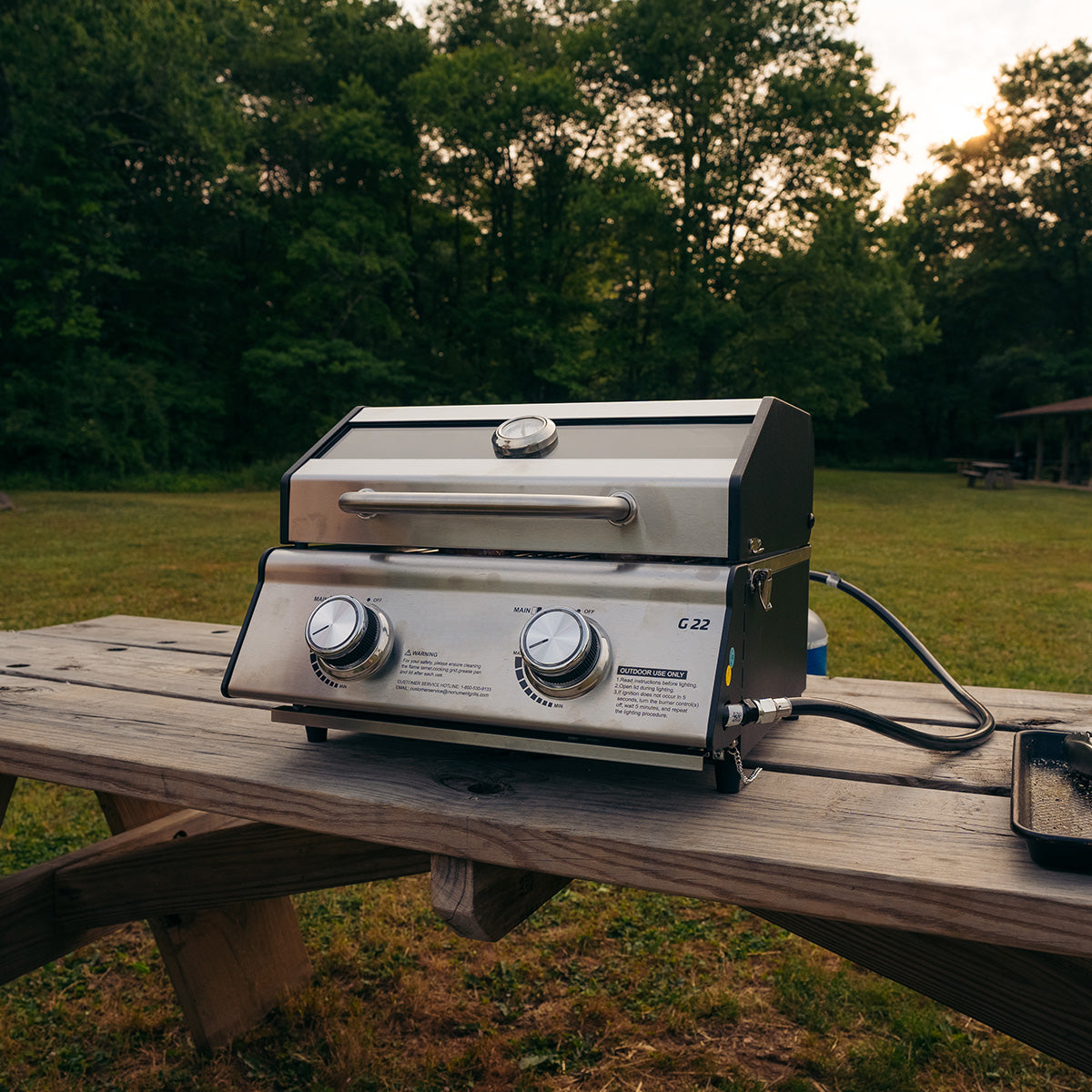 Tabletop Propane Gas Grill