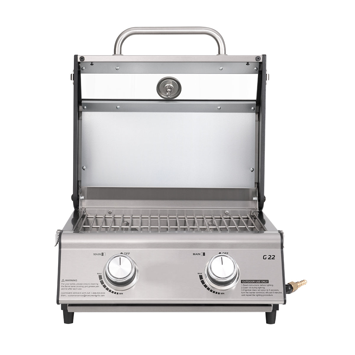 Tabletop Propane Gas Grill