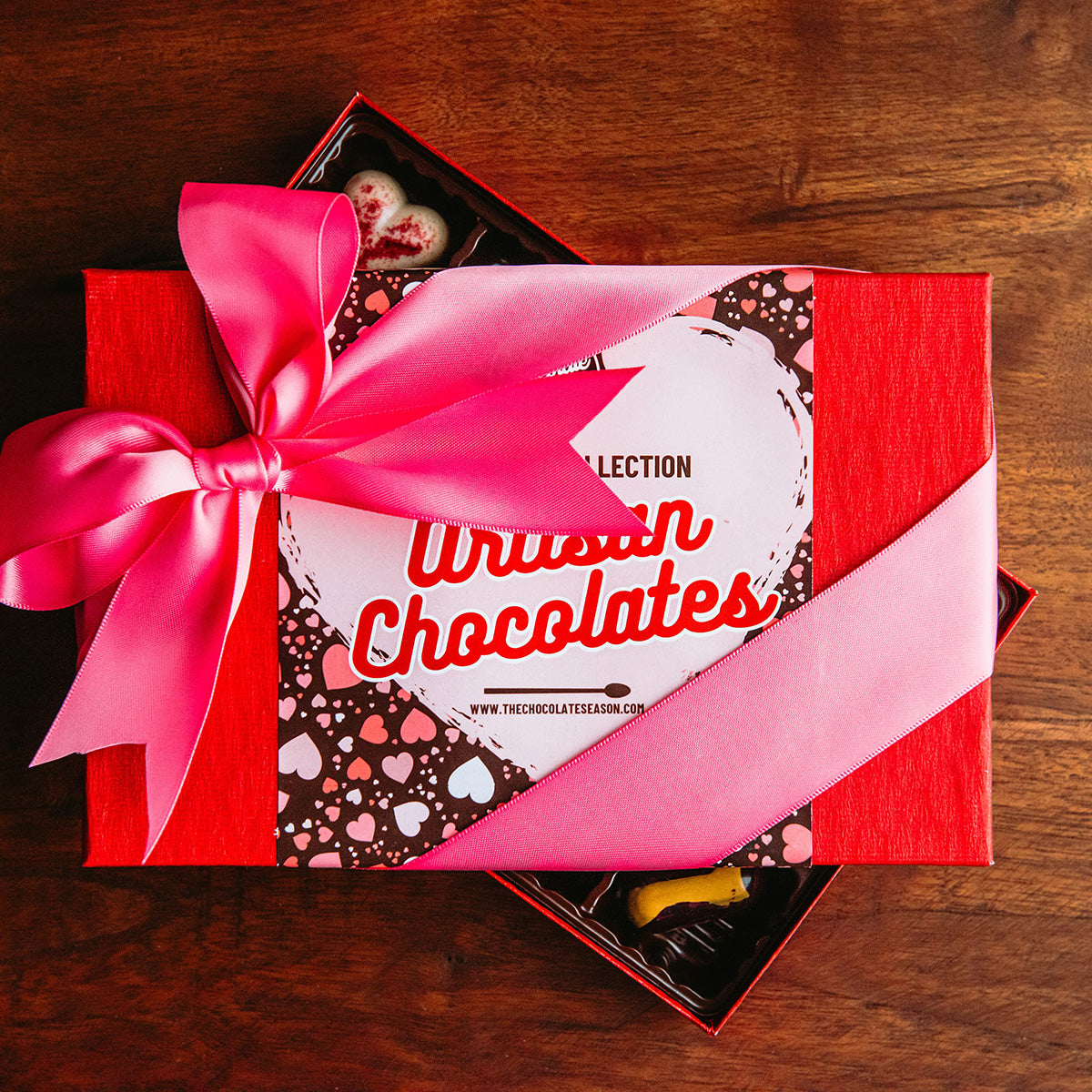 The Chocolate Season Valentine’s Day 15 Piece Artisan Chocolate
