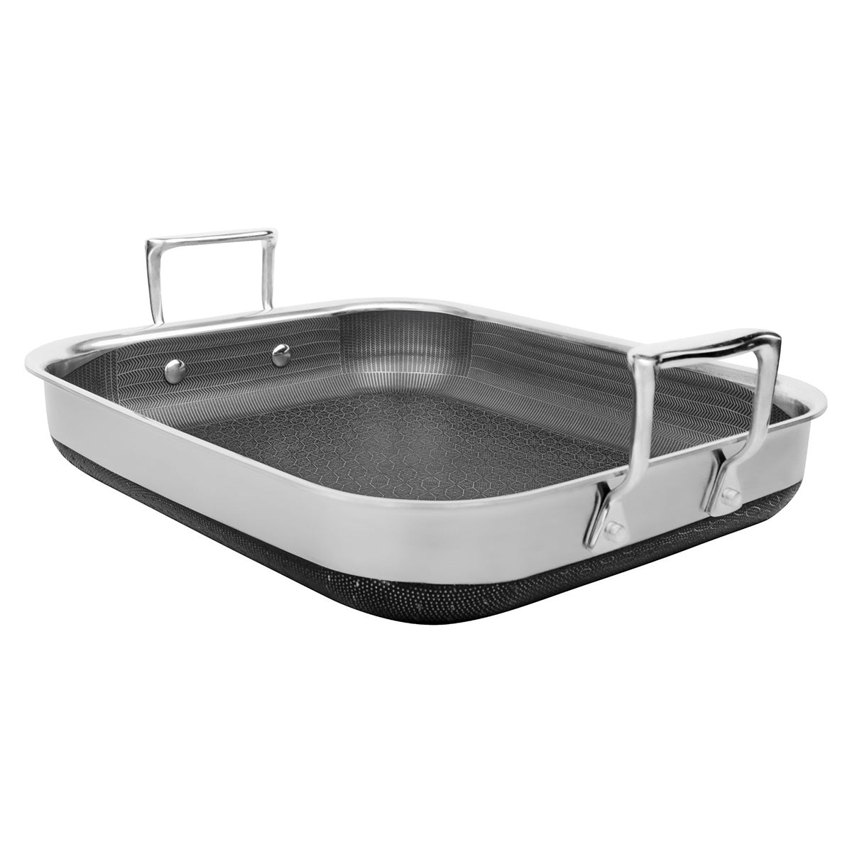 14'' Hybrid Nonstick Roasting Pan with Rack