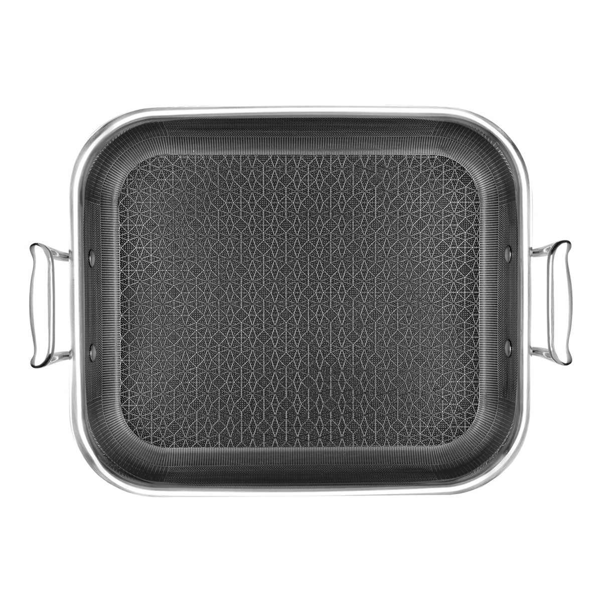 14'' Hybrid Nonstick Roasting Pan with Rack