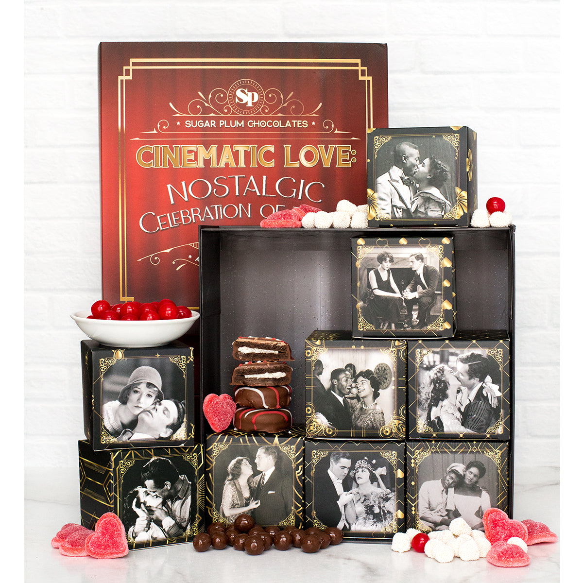 Sugar Plum Cinematic Love: Nostalgic Celebration of Treats