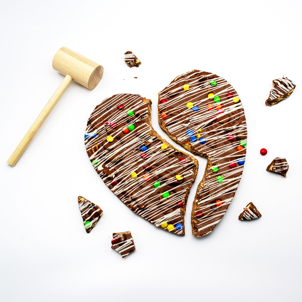 Sugar Plum Heart Smash with Mallet