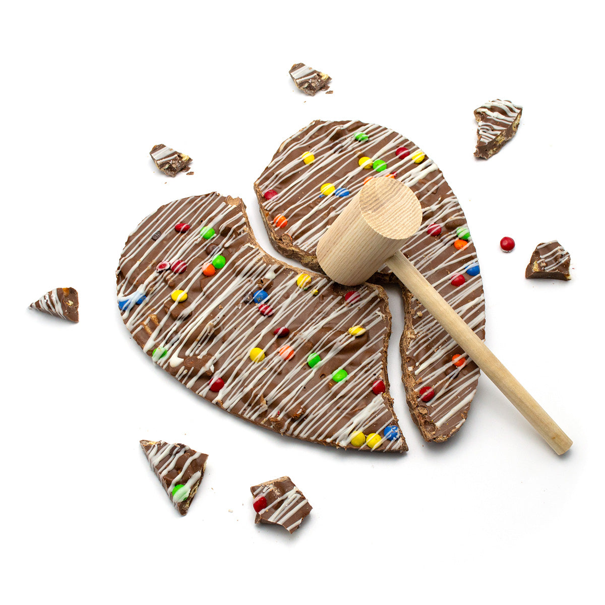 Sugar Plum Heart Smash with Mallet