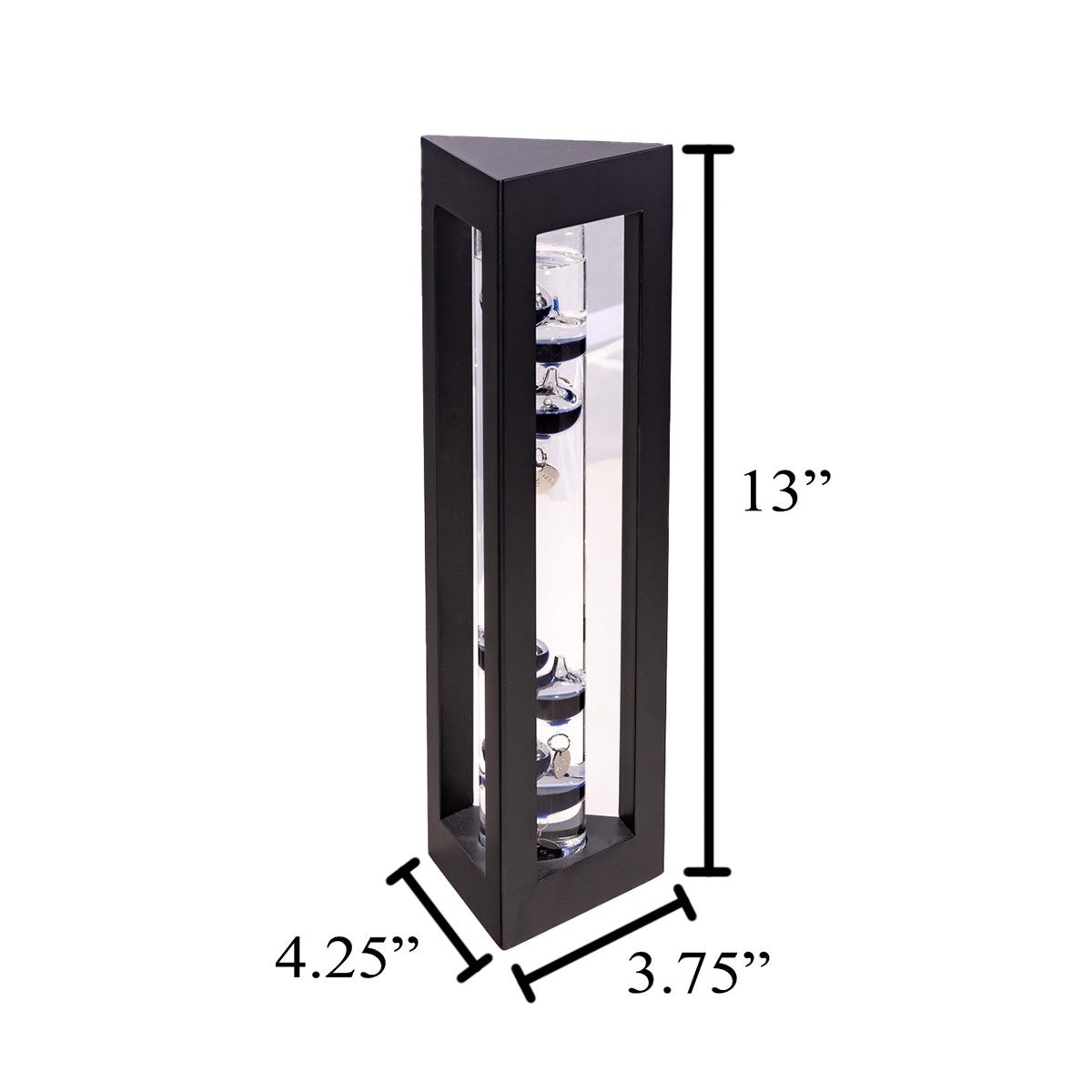 13'' Galileo Thermometer with Weights