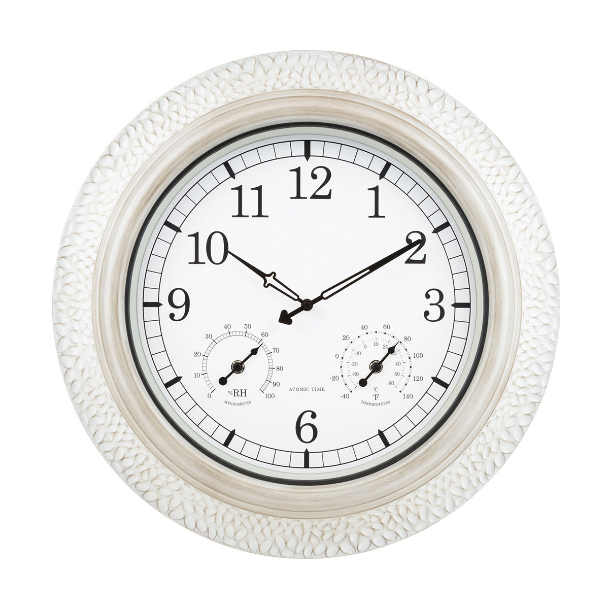 21'' Indoor-Outdoor Atomic Wall Clock