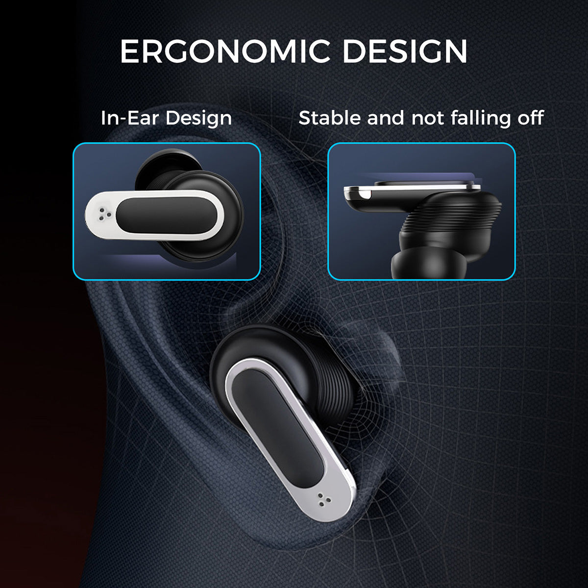 Wireless Earbuds with Touchscreen Smart Case