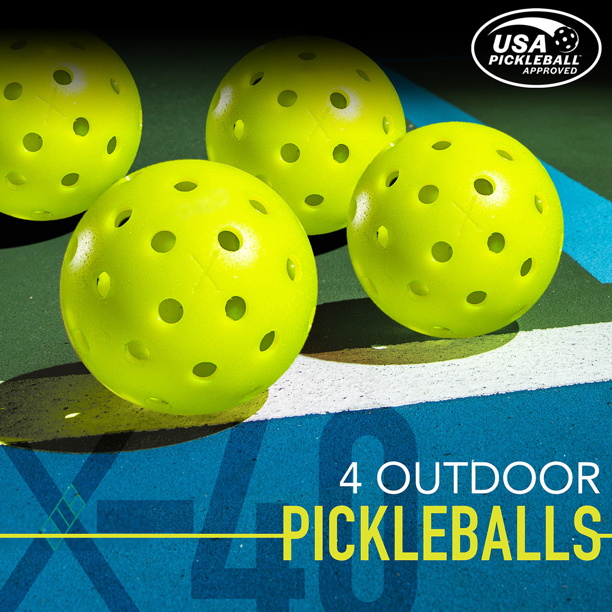 2 Player Paddle and Pickle Ball Set