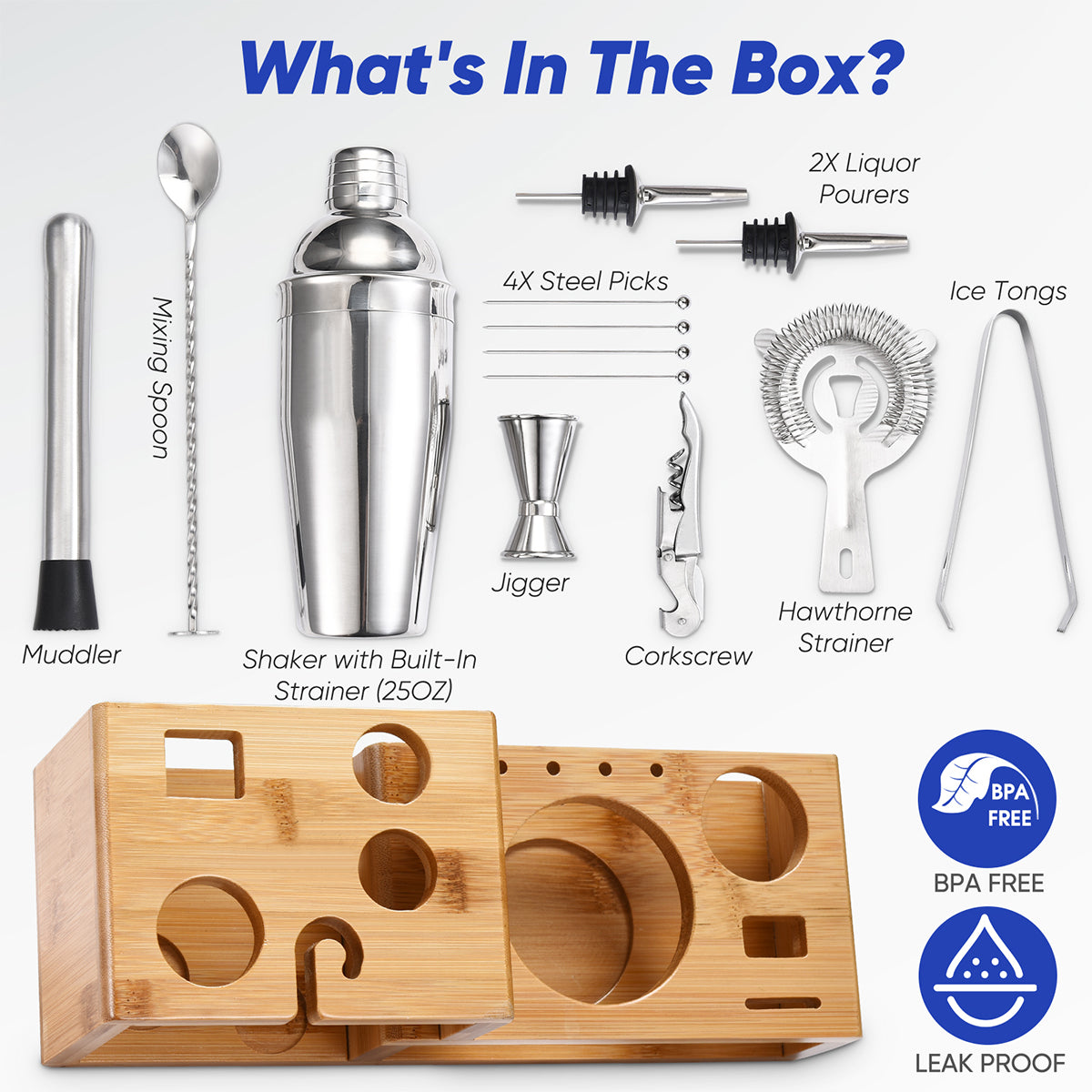14-Piece Bartender Set