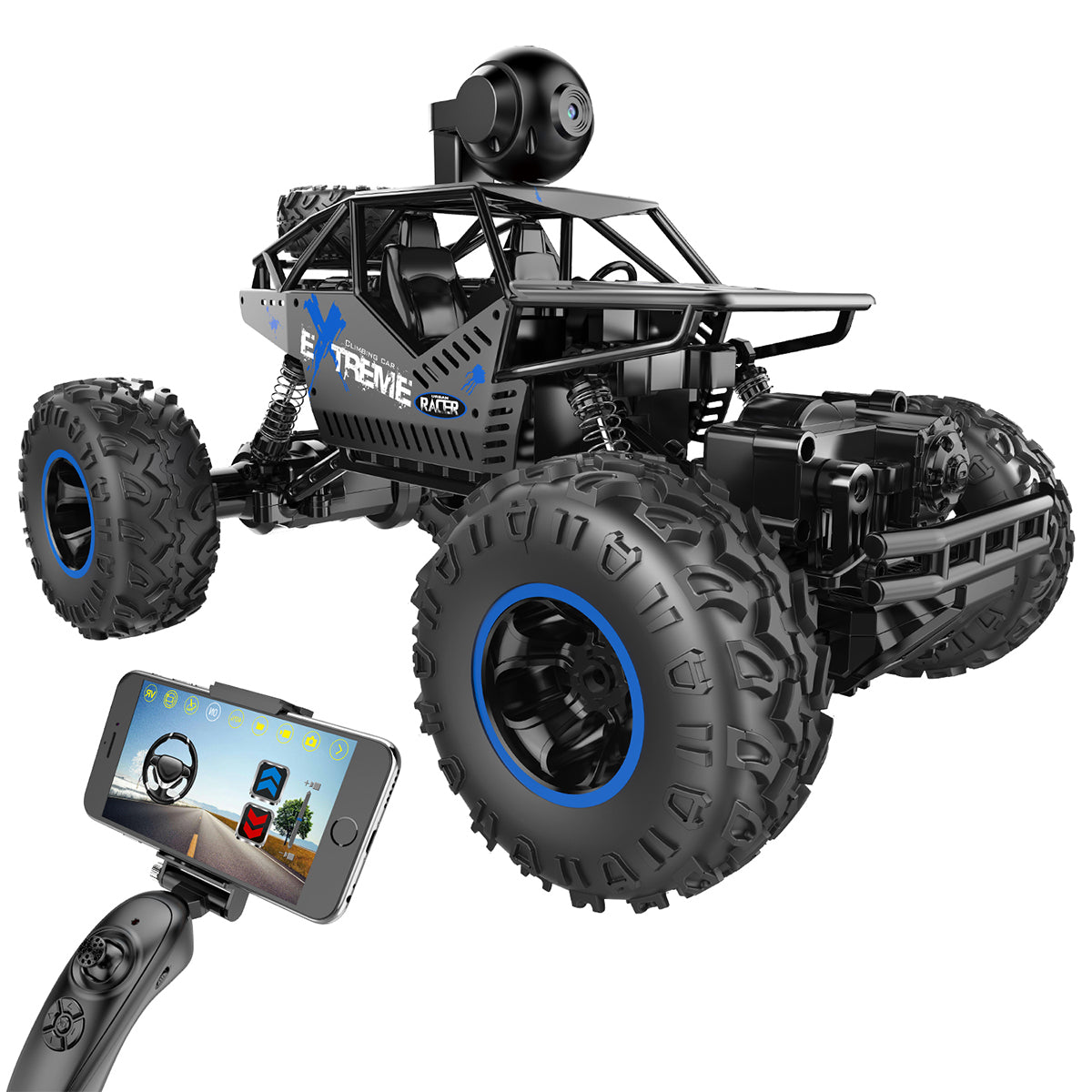 RC Monster Truck with HD Camera