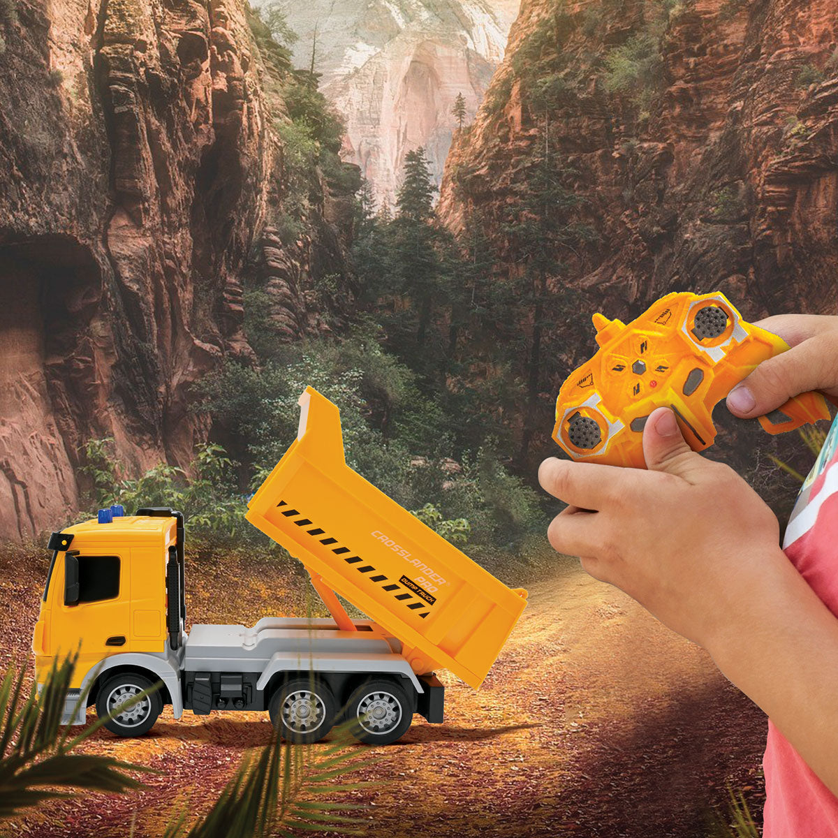RC Dump Truck with Lights and Sounds
