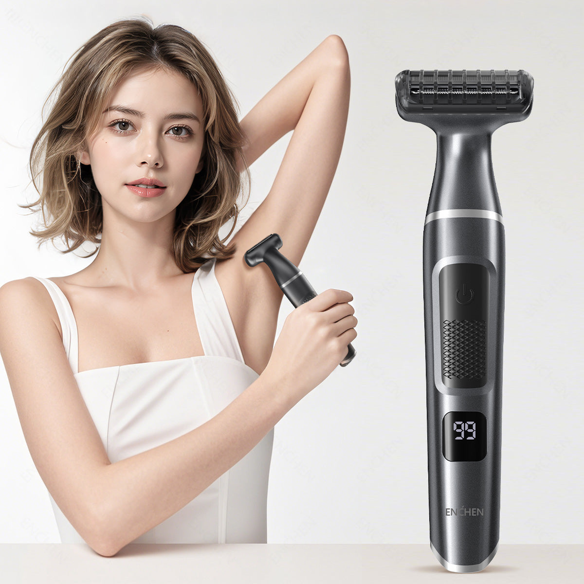Women's Wet and Dry Electric Razor
