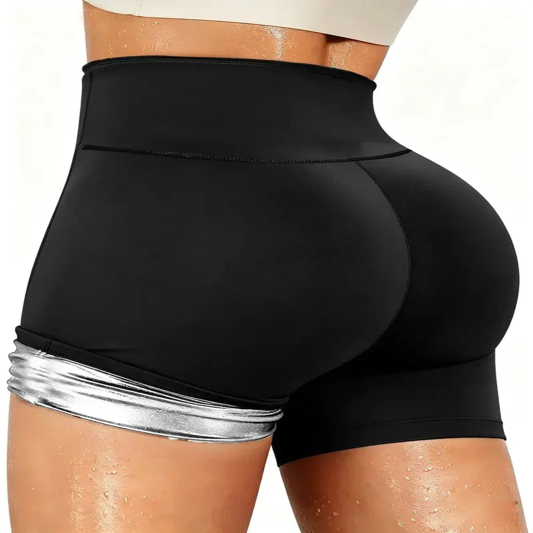 Workout Shorts with Four Way Stretch and Included Compression Waist Wrap