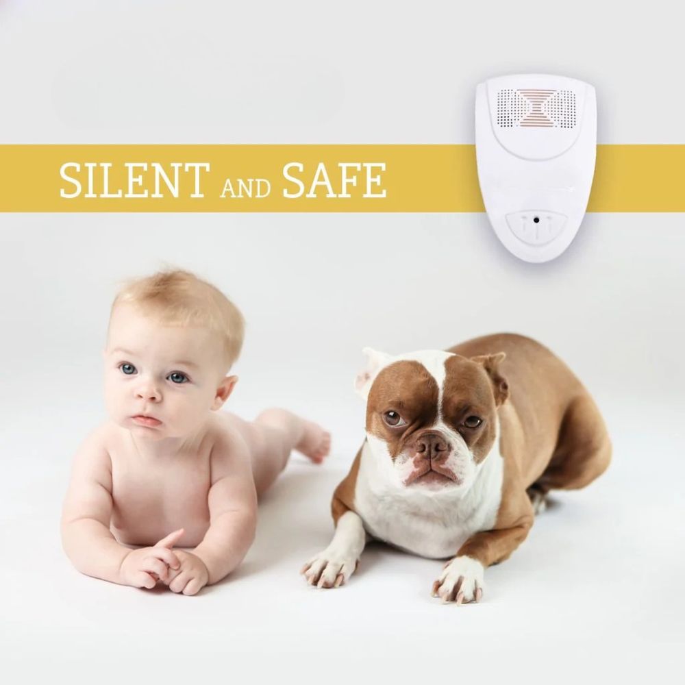 Ultrasonic Mice Repellent - Get Rid Of Mice In 48 Hours Or It's Free