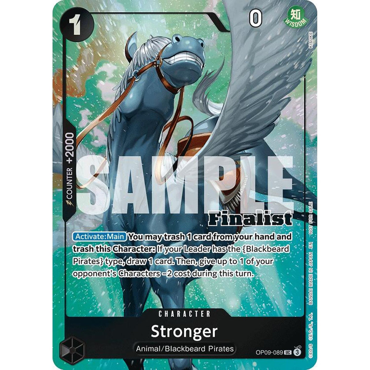 Stronger (CS 25-26 Finalist Card Set 2) (OP09-089) [One Piece Promotion Cards] Foil