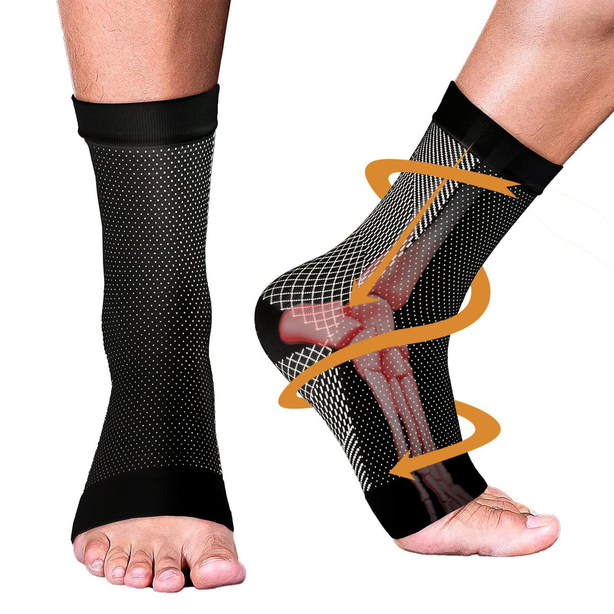 4 Pairs of Therapy Socks For Men and Women