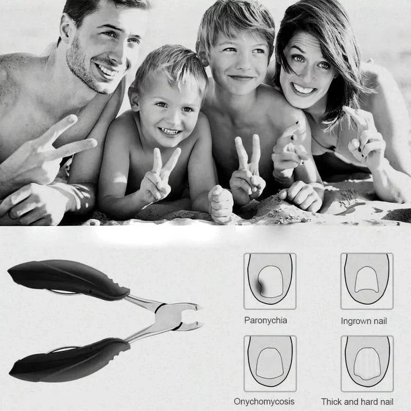 Toenail Clipper for Seniors, Sharp Ergonomic Thick Nail Trimmer