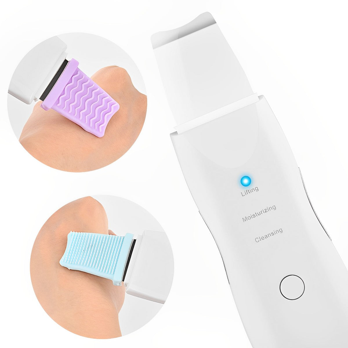 Ultrasonic Skin Scrubber Spatula