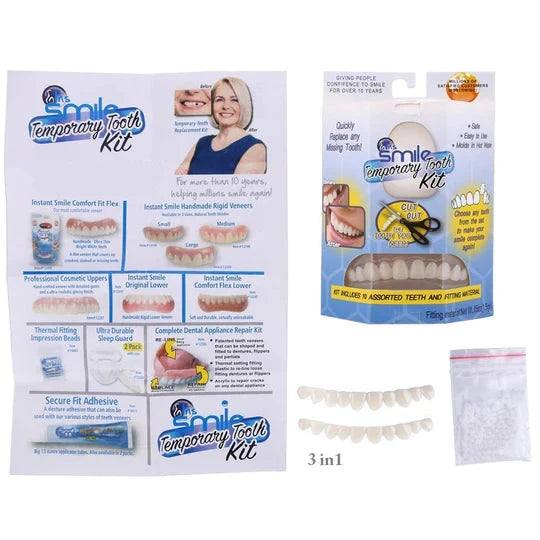 Temporary False Teeth Cosmetic Dental Veneers