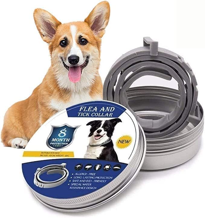 Tick and flea protection collar
