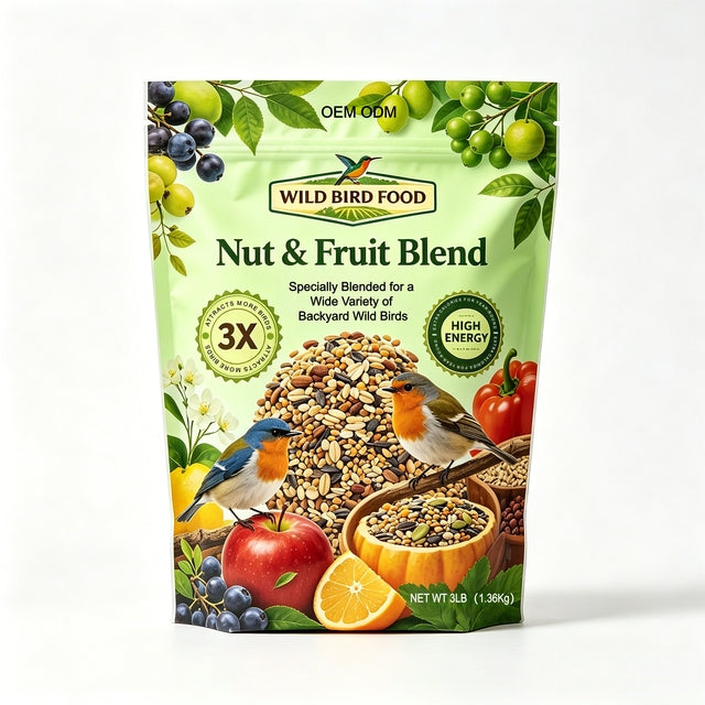 Wild Bird Food Bundle, 1-Year Supply Dye-Free Hummingbird Nectar and Suet — Perchmont