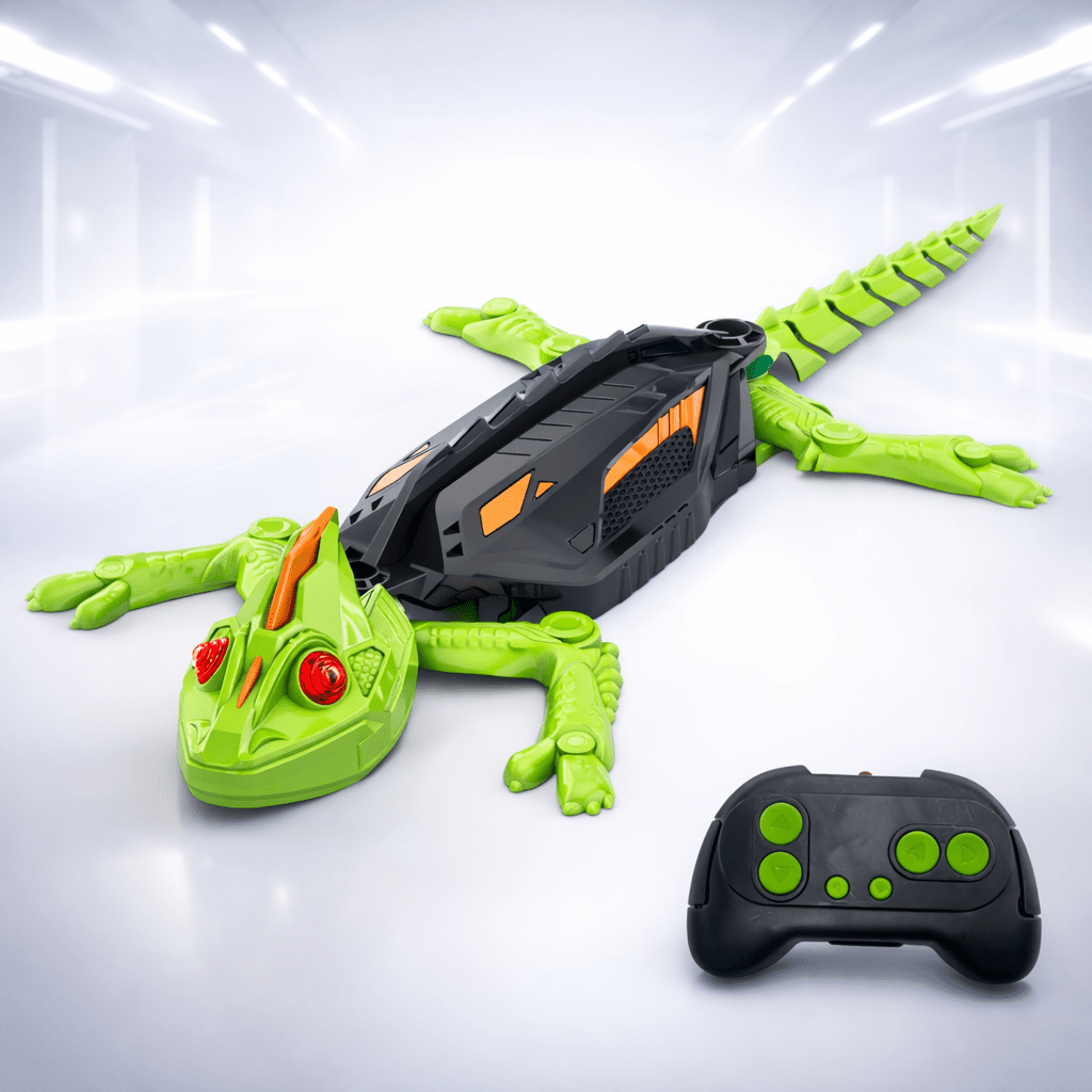 360° Rotating Lizard Toy with Remote Control for Kids and Adults