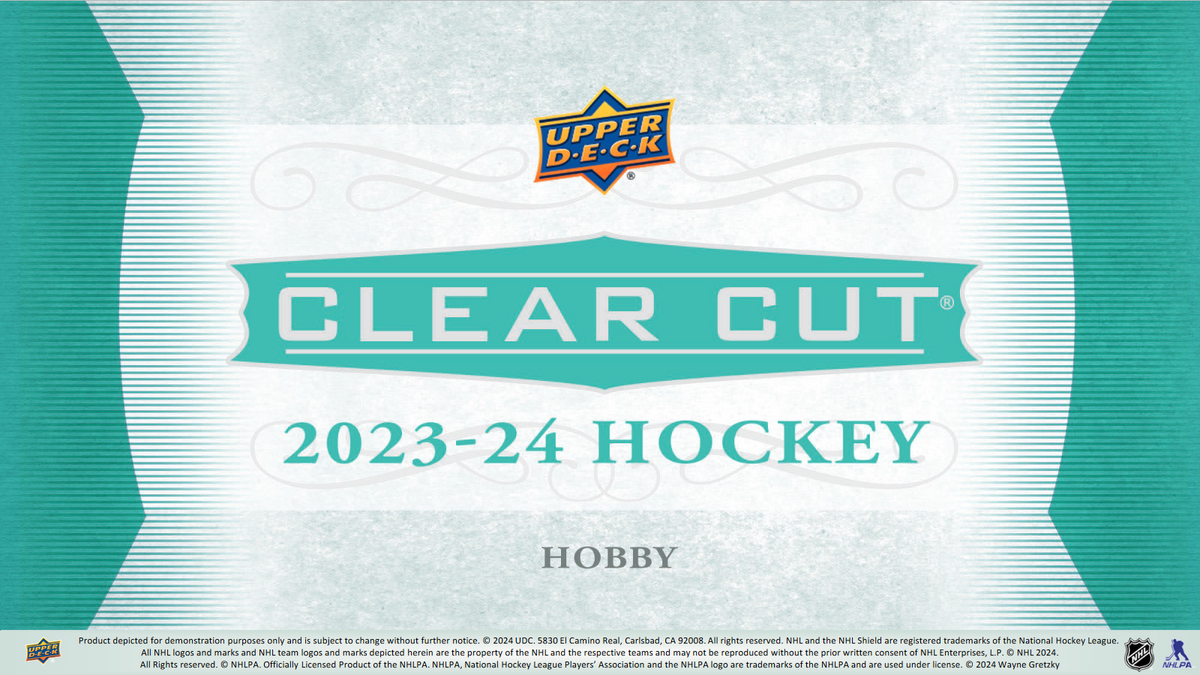 2023-24 Upper Deck Clear Cut Hockey Hobby 30 Box Case