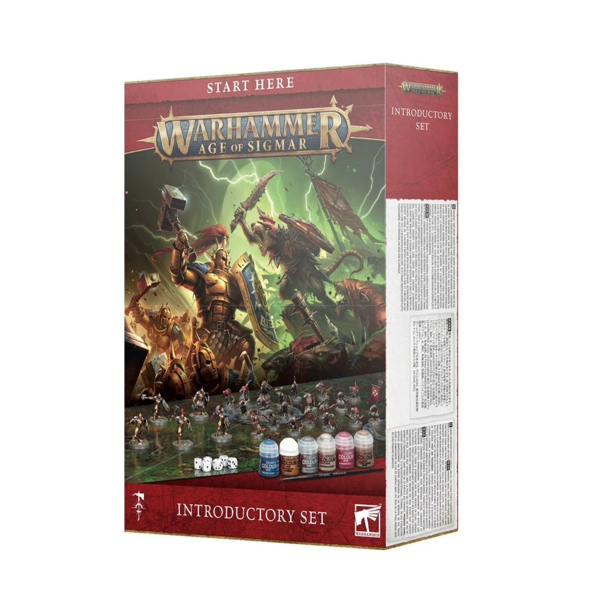 Warhammer Age of Sigmar Introductory Set – Games Workshop Miniatures, Figures, Starter Kit & Accessories – Collectible Warhammer 40K Action Figures for Adults, Toy Figures & Warhammer Gifts