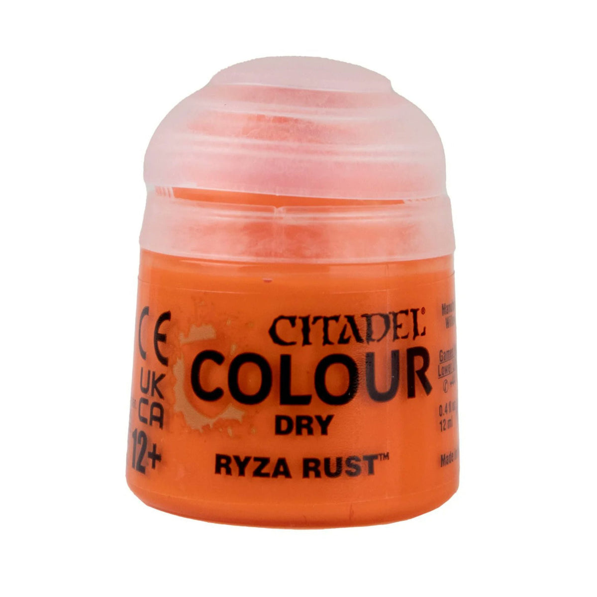Warhammer Ryza Rust 18ml Paint for Miniatures Tabletop Models and Hobby Projects