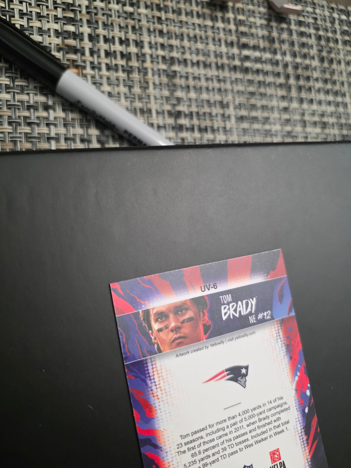 2025 Topps Chrome Football Tom Brady UV-6 Ultra Violet SSP CASE HIT RARE