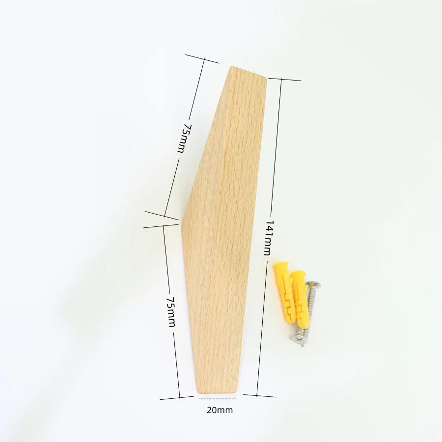 Wooden Coat Hook and Decorative Coat Holder