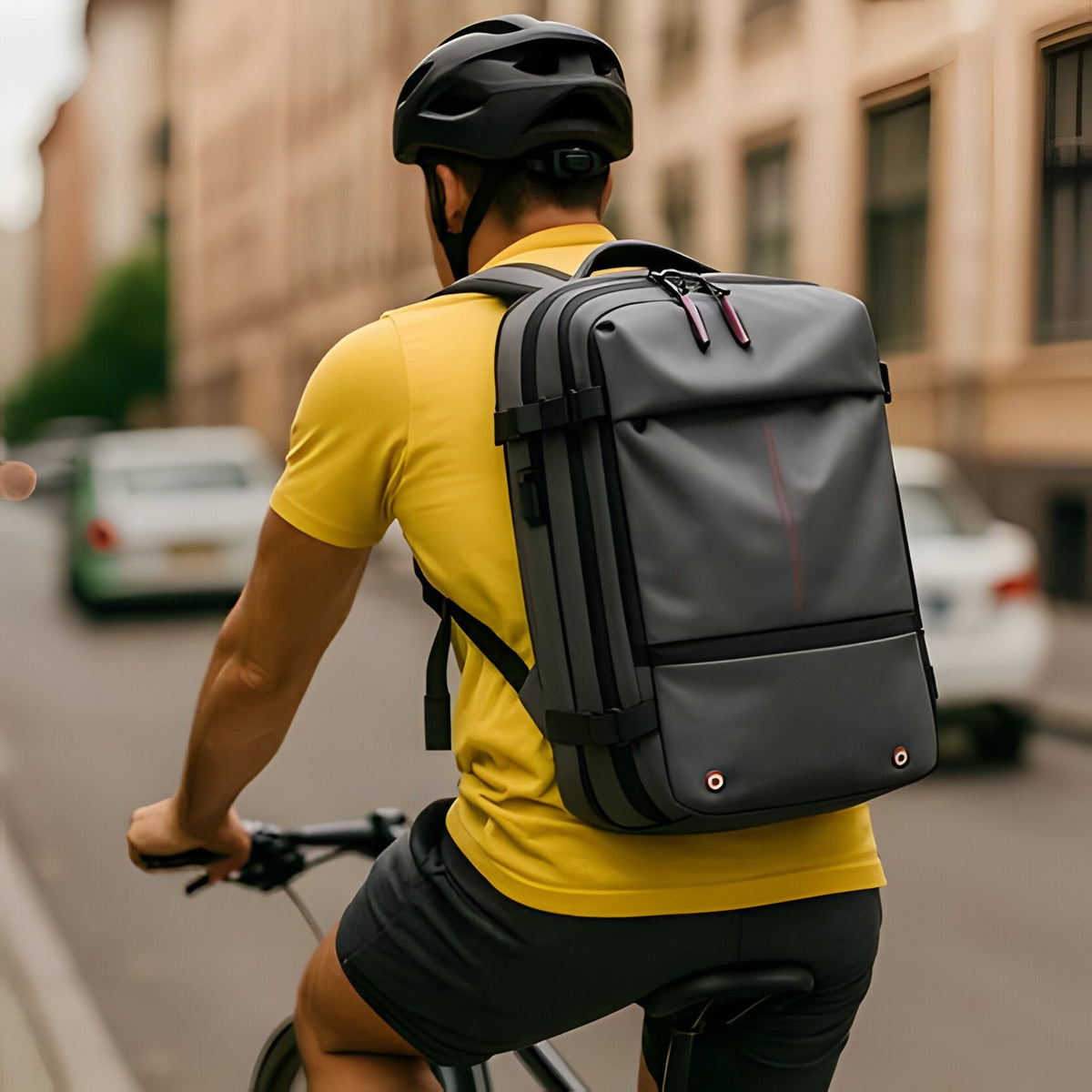 Structured Rucksack with Internal Compression System
