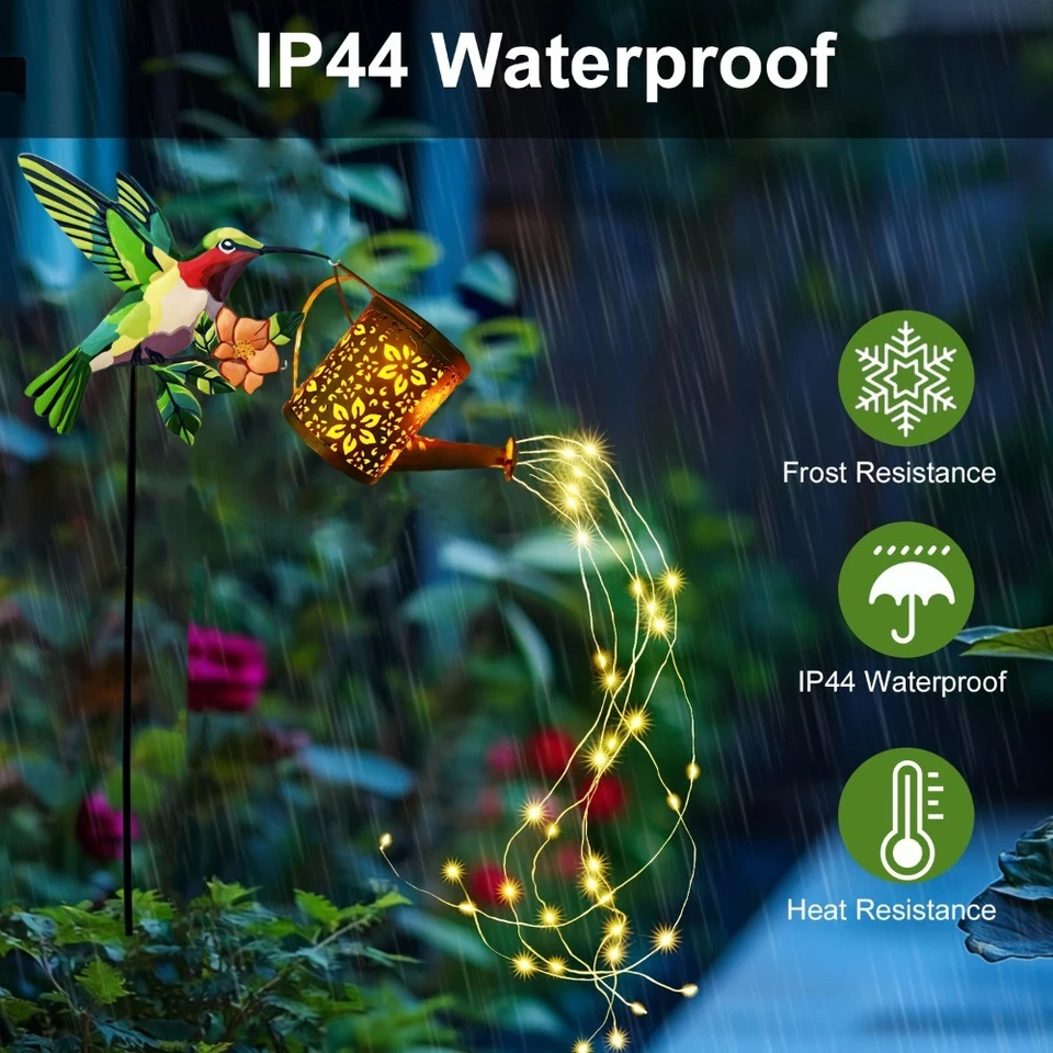 Solar Pathway Light with Automatic Dusk Sensor and 12-14 Hour Runtime