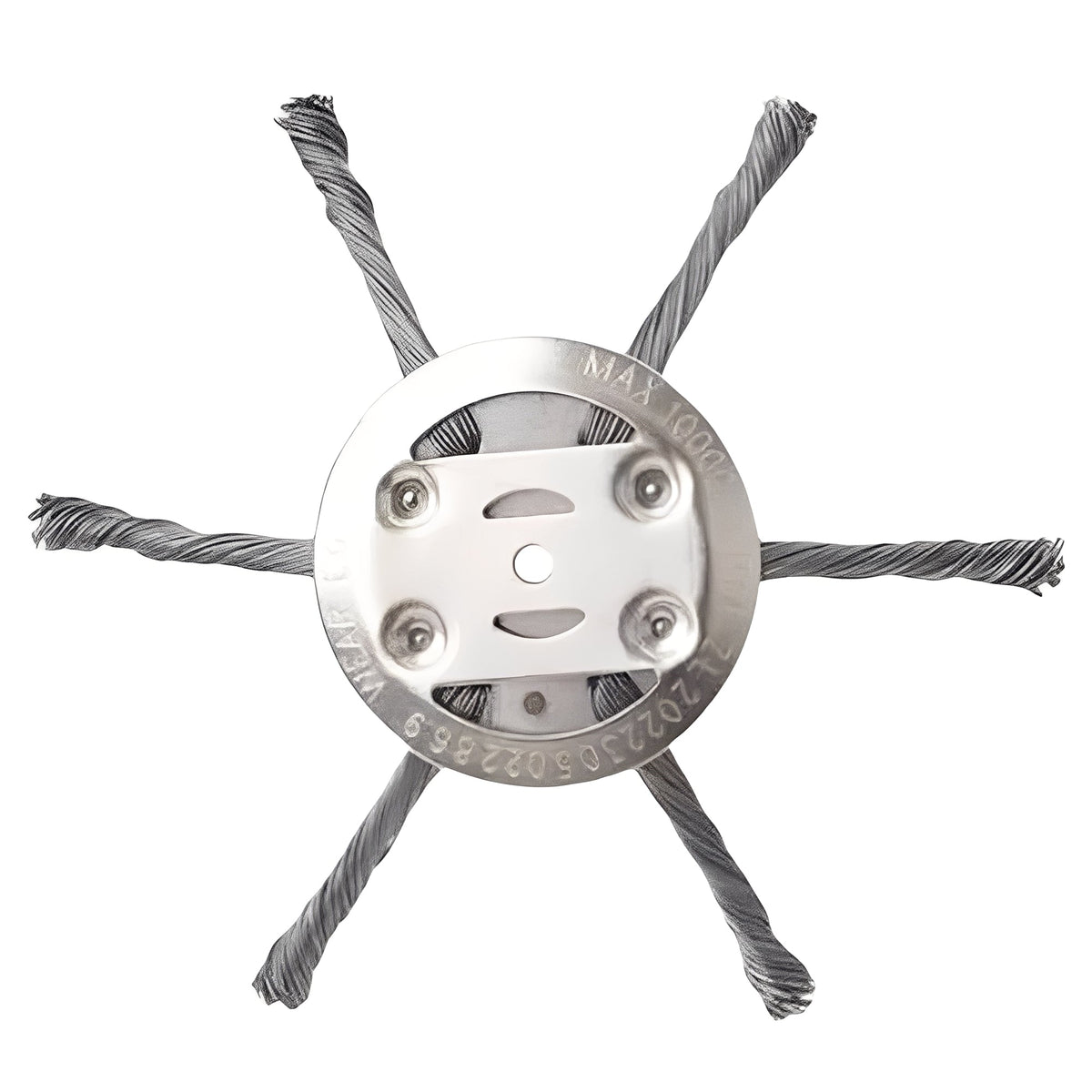 Steel Wire Weed Trimmer Head Universal for Rust Removal and Cleaning