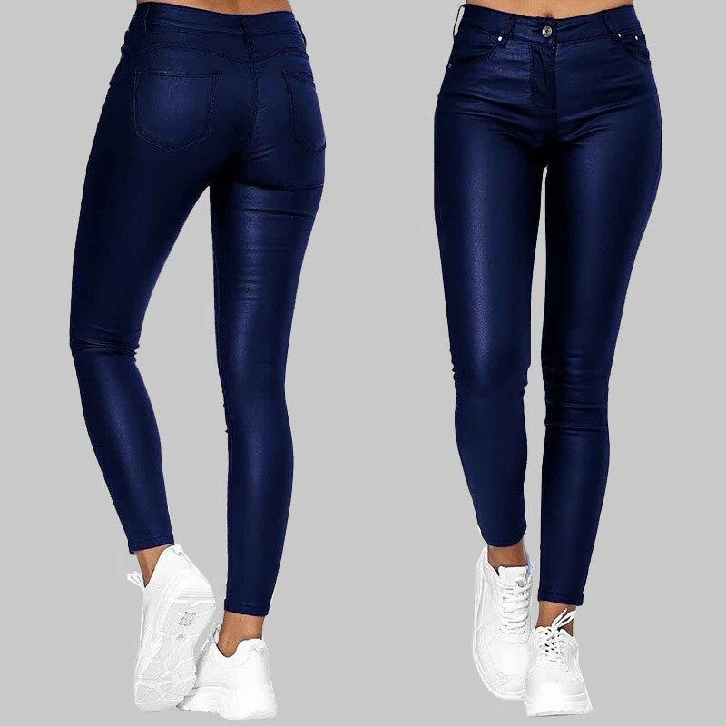 Skinny Leather Pants