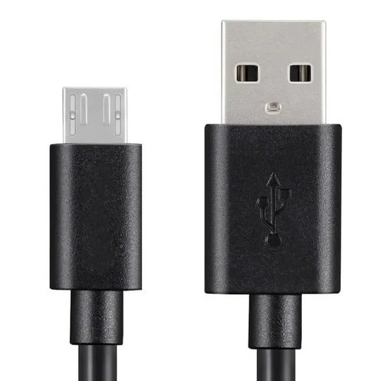 10-Foot Micro USB Charging and Data Transfer Cable for Extended Reach Use