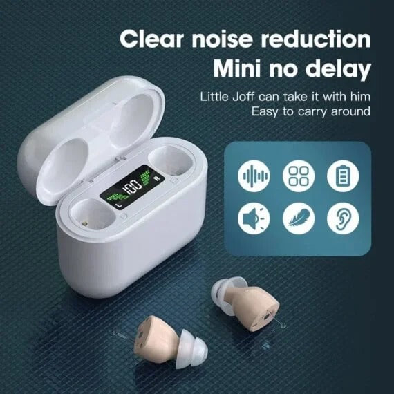 Tinnitus Relief In-Ear Hearing Support Devices