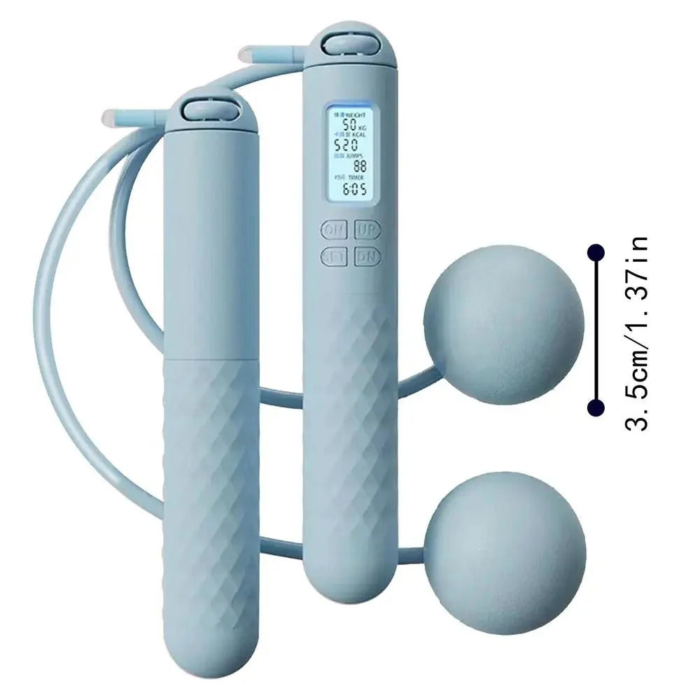 Weighted Cordless Jump Rope with Counter